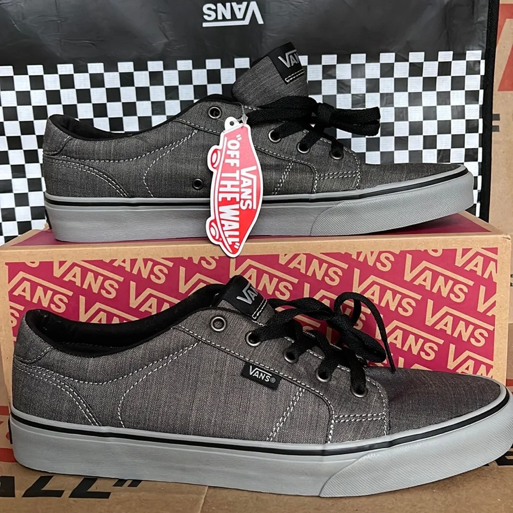 Vans Bishop F14 Textile Black/Grey Men’s sneakers - Picture 2 of 16